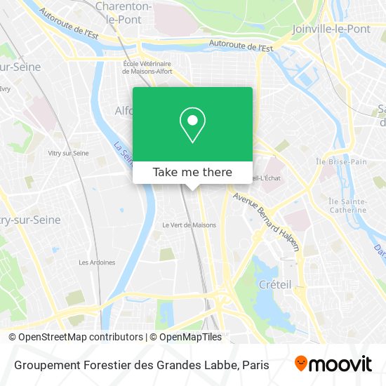 Groupement Forestier des Grandes Labbe map