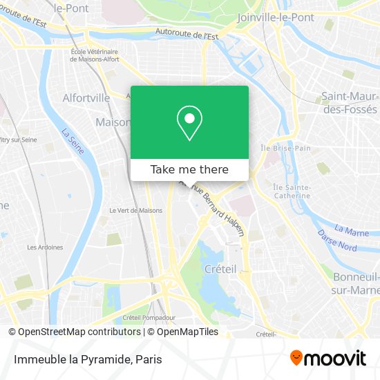 Immeuble la Pyramide map