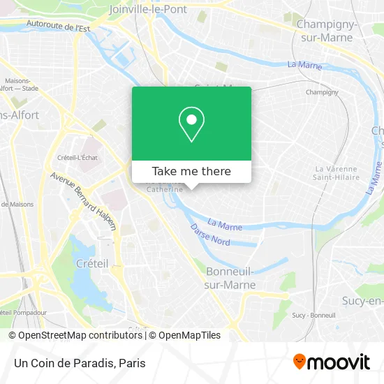 Un Coin de Paradis map