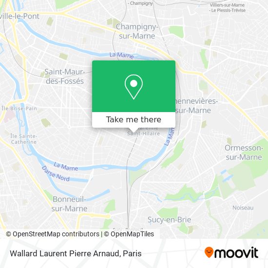 Wallard Laurent Pierre Arnaud map