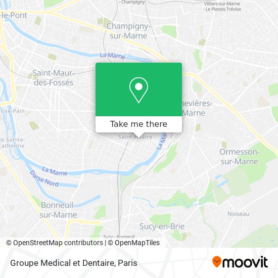 Groupe Medical et Dentaire map
