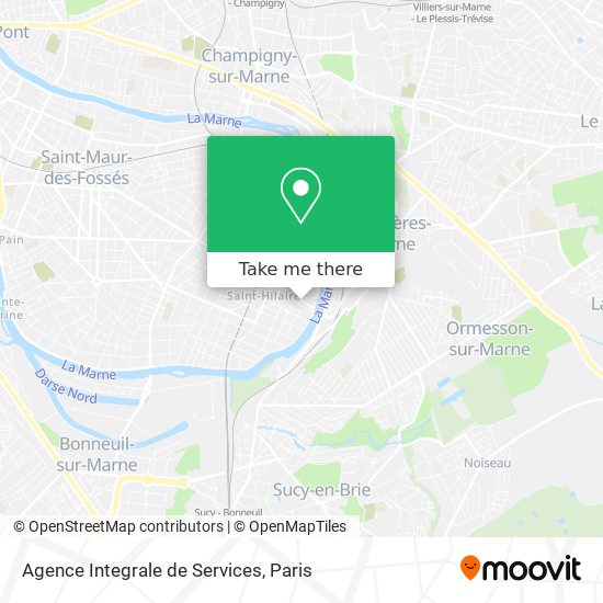 Agence Integrale de Services map