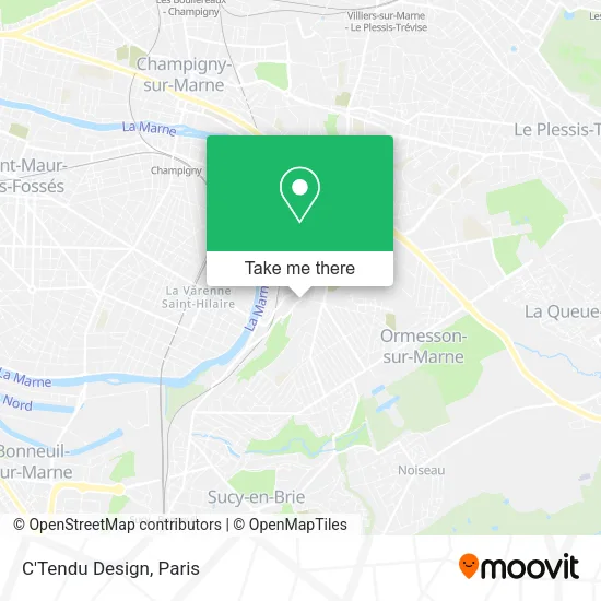 C'Tendu Design map