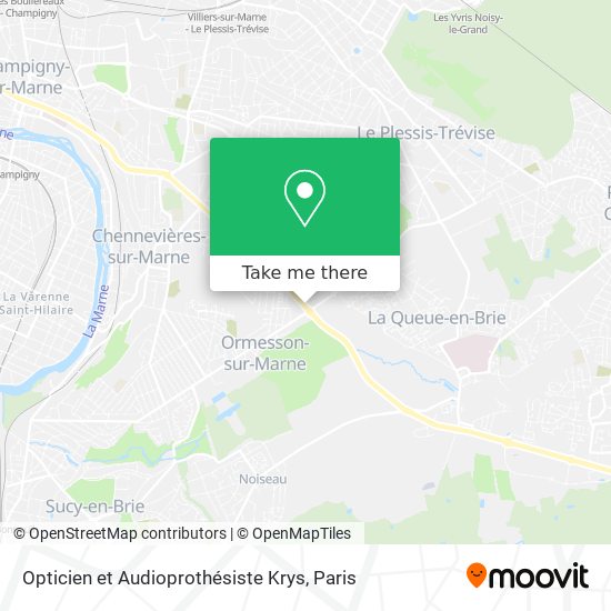 Mapa Opticien et Audioprothésiste Krys