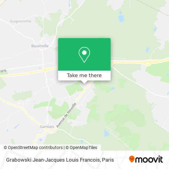 Mapa Grabowski Jean-Jacques Louis Francois