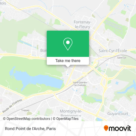 Rond Point de l'Arche map