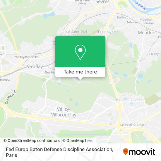 Fed Europ Baton Defense Discipline Association map
