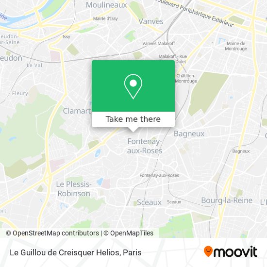 Le Guillou de Creisquer Helios map