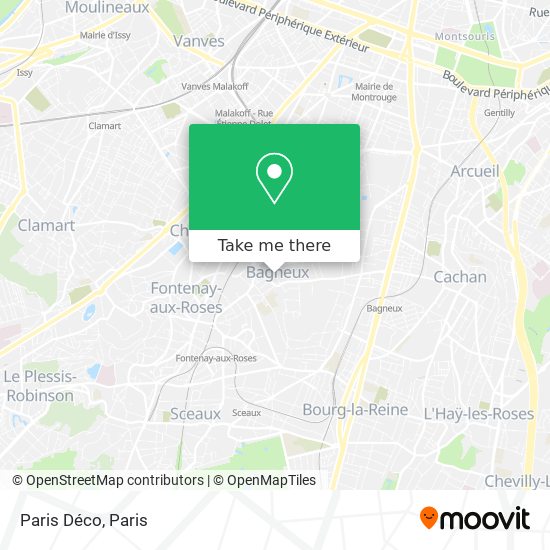 Mapa Paris Déco