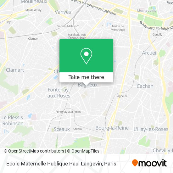 École Maternelle Publique Paul Langevin map