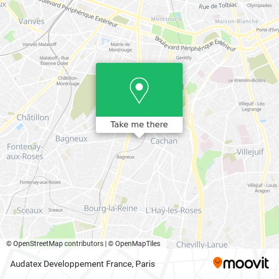 Mapa Audatex Developpement France