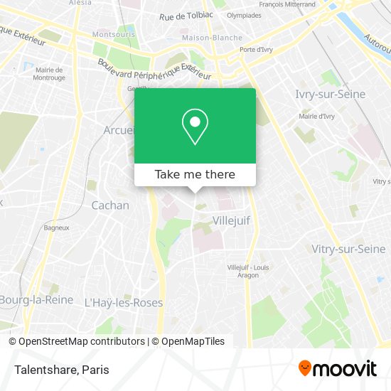 Talentshare map