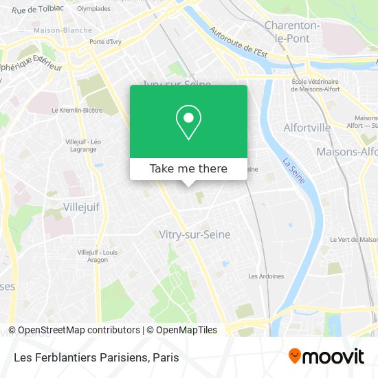 Mapa Les Ferblantiers Parisiens