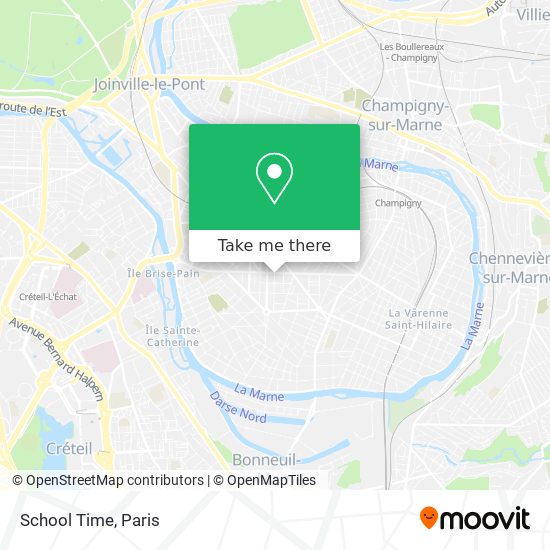 School Time map