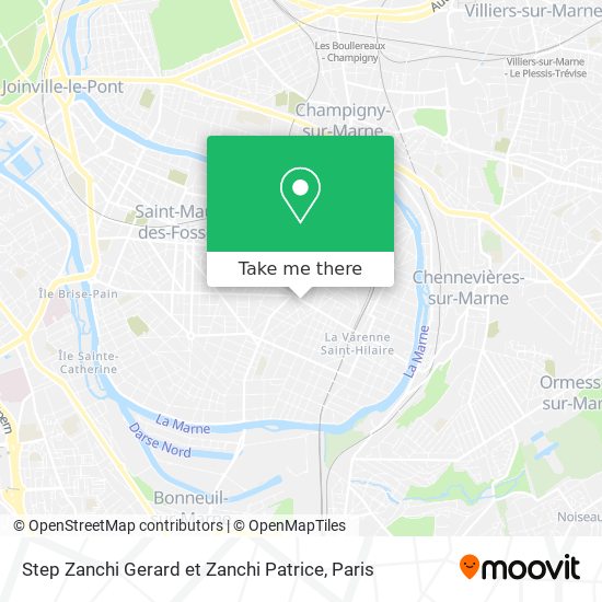 Step Zanchi Gerard et Zanchi Patrice map