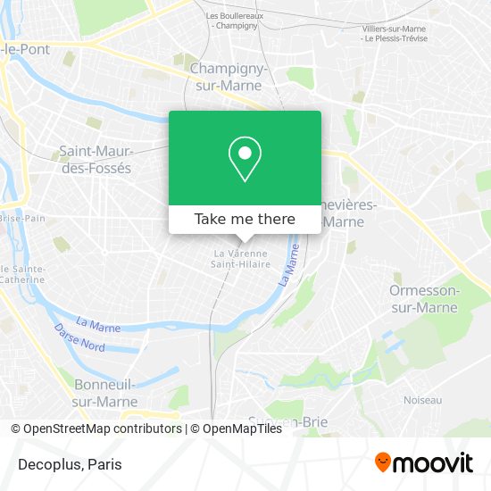 Decoplus map