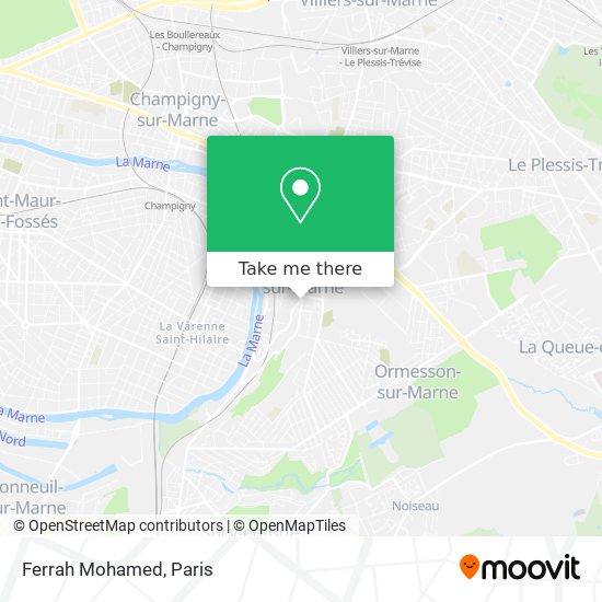 Mapa Ferrah Mohamed