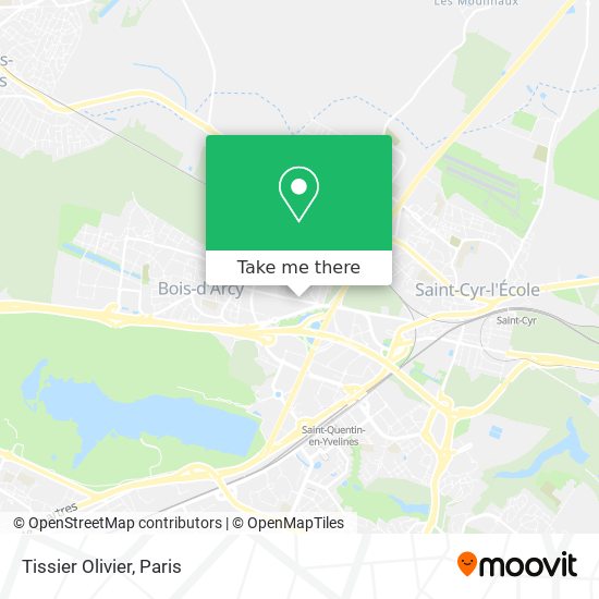 Tissier Olivier map