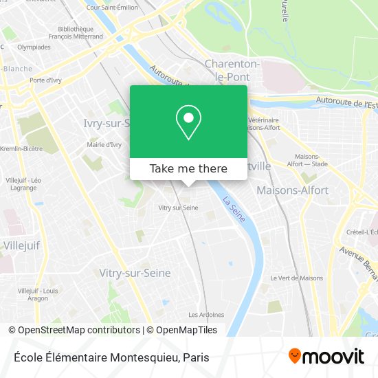 École Élémentaire Montesquieu map