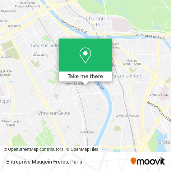 Entreprise Maugein Freres map