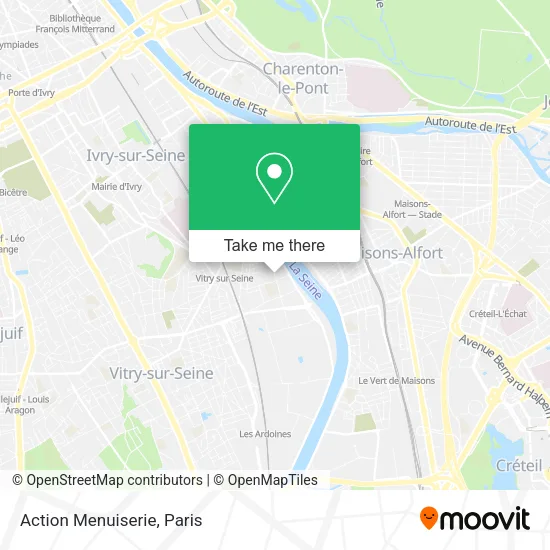 Action Menuiserie map