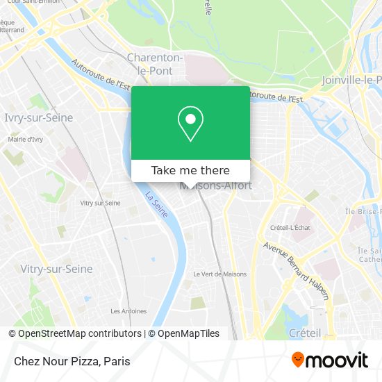 Mapa Chez Nour Pizza