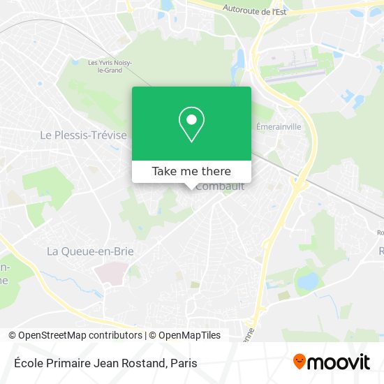 École Primaire Jean Rostand map