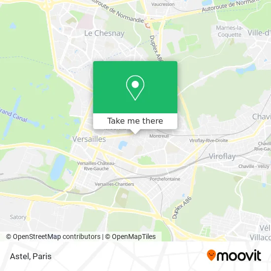 Astel map