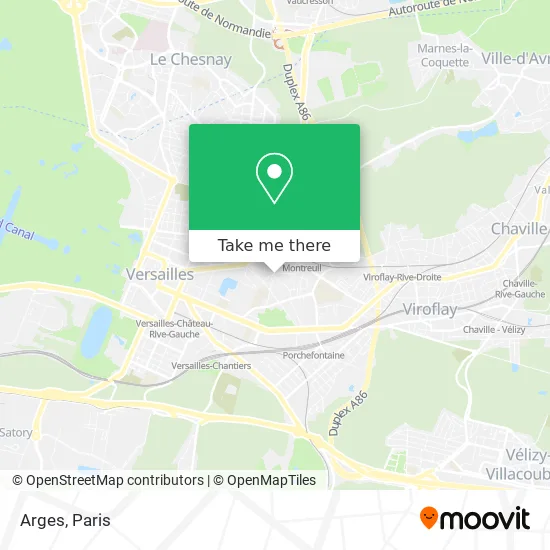 Arges map