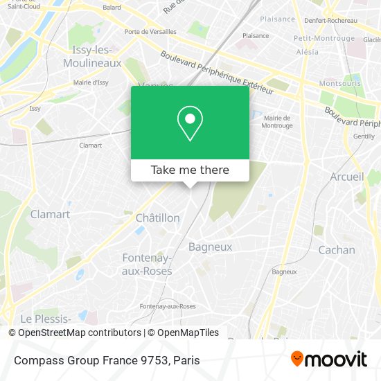 Mapa Compass Group France 9753