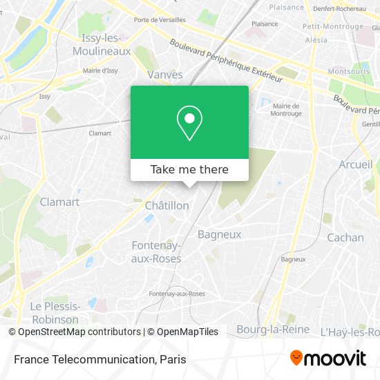 Mapa France Telecommunication