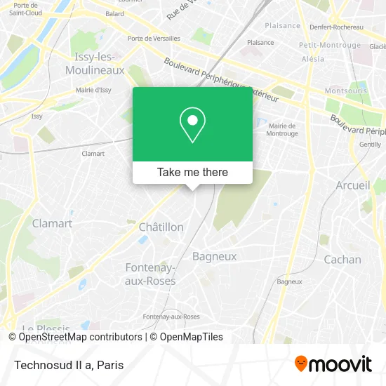 Technosud II a map