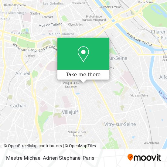 Mestre Michael Adrien Stephane map