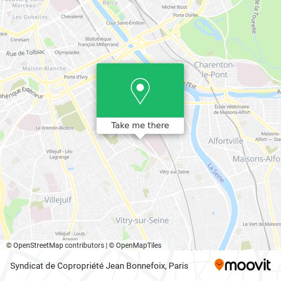 Syndicat de Copropriété Jean Bonnefoix map