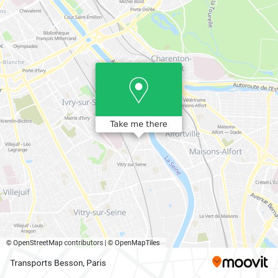 Mapa Transports Besson