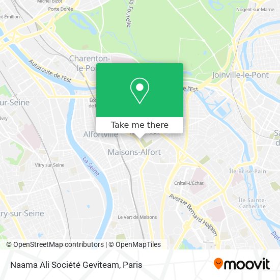 Naama Ali Société Geviteam map