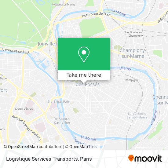 Mapa Logistique Services Transports