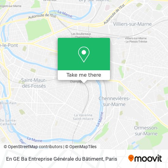 En GE Ba Entreprise Générale du Bâtiment map