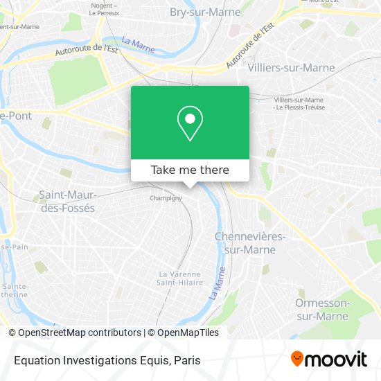 Equation Investigations Equis map