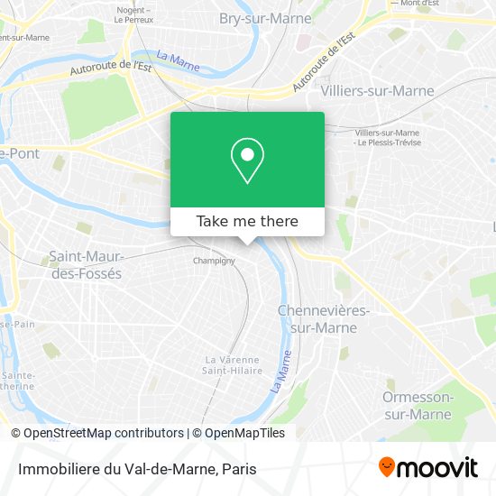 Immobiliere du Val-de-Marne map