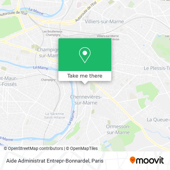 Aide Administrat Entrepr-Bonnardel map