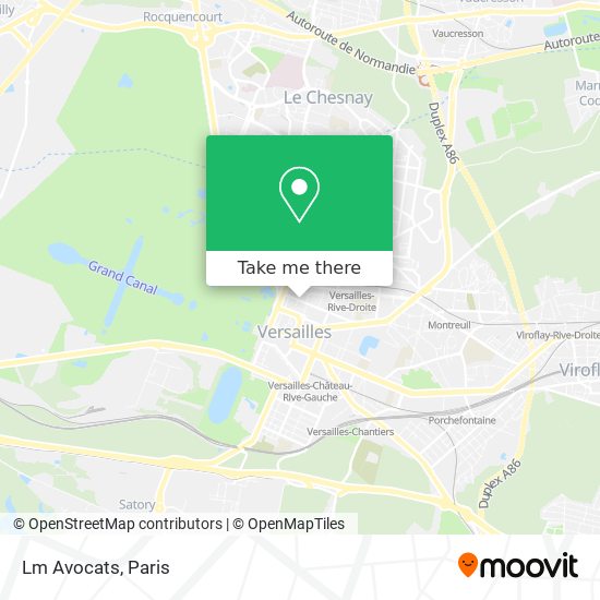 Lm Avocats map