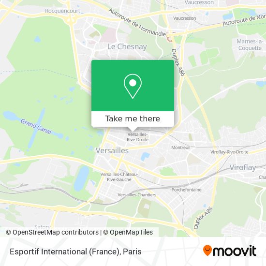 Esportif International (France) map