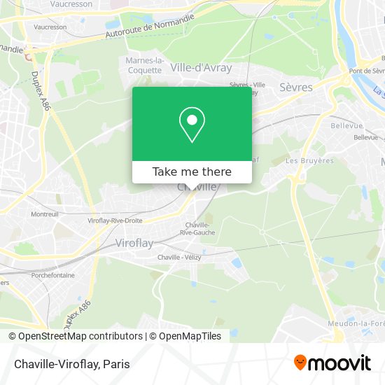 Chaville-Viroflay map