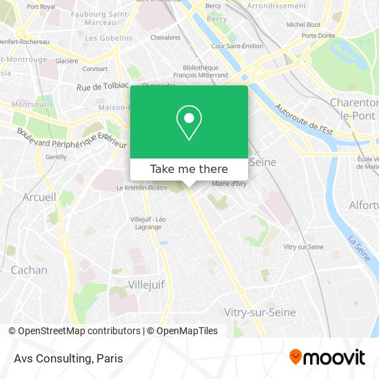 Avs Consulting map