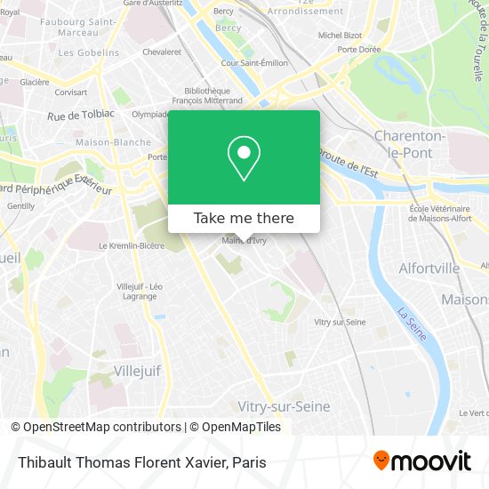 Mapa Thibault Thomas Florent Xavier