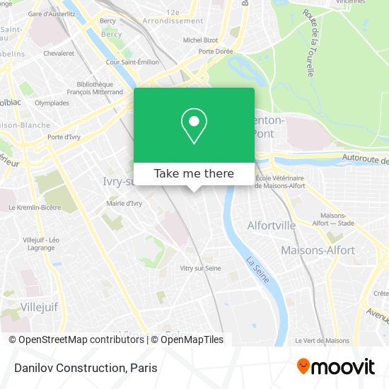 Danilov Construction map