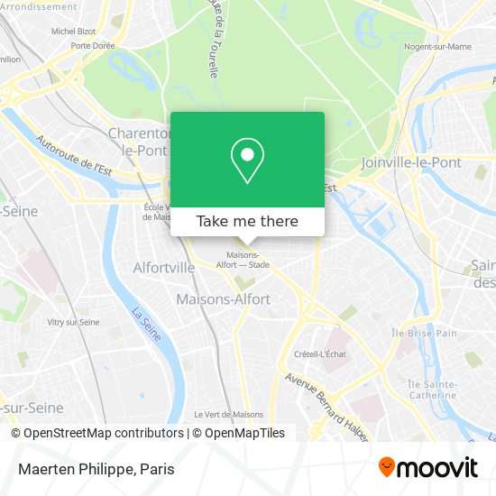 Mapa Maerten Philippe