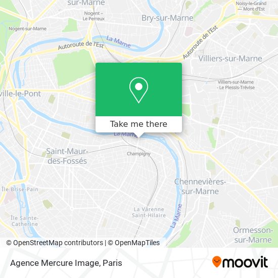 Mapa Agence Mercure Image