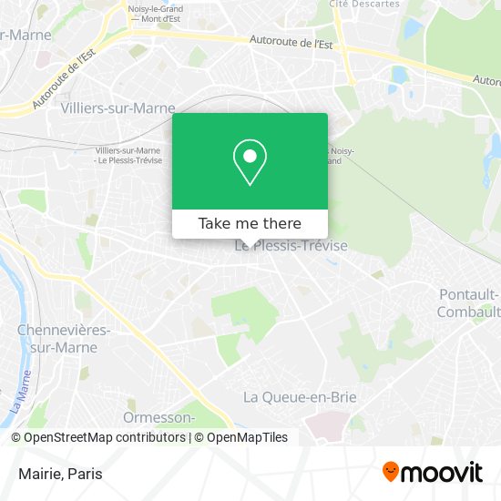 Mairie map